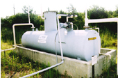 picture of aboveground tank